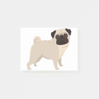 Notas Post-it® Pug