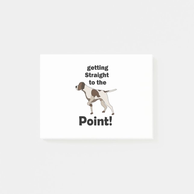 Notas Post-it® Puntero Inglés al Grano  (Anverso)