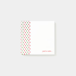 Notas Post-it® puntos coloridos