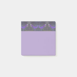 Notas Post-it® Purple Floral Garden