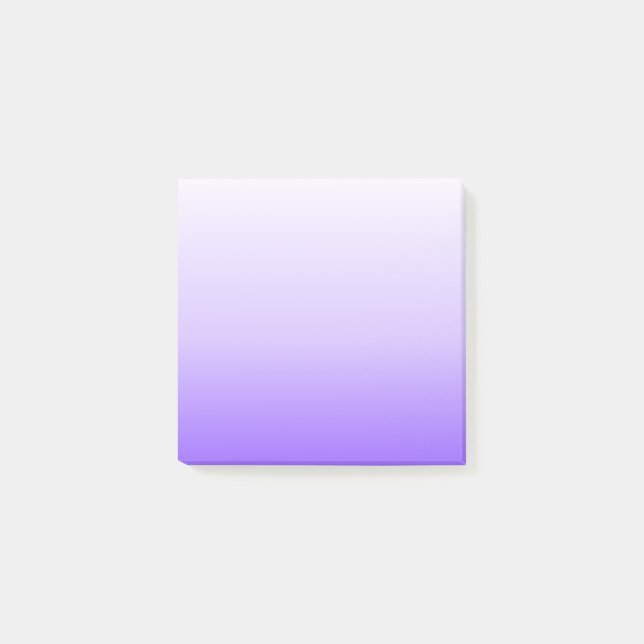 Notas Post-it® Purple Ombre Gradient (Anverso)