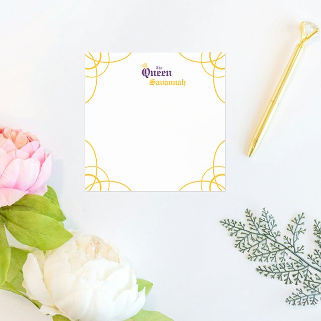 Notas Post-it® Purple The Queen Square Post-it Notes (Subido por el creador)