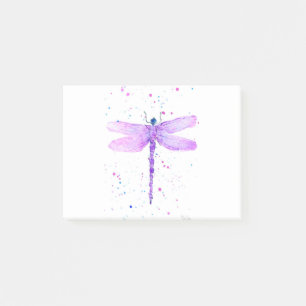Notas Post-it® Púrpura libélula alas de insecto giradamente lindo
