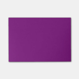 Notas Post-it® Púrpura simple