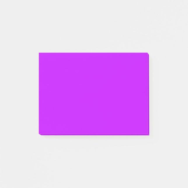 Notas Post-it® Púrpura simple (Anverso)