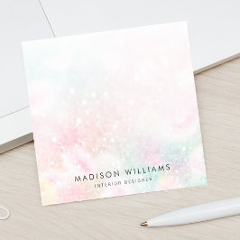 Notas Post-it® Purpurina rosa bonito glamuroso