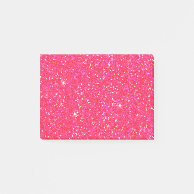 Notas Post-it® Purpurina Shiny Sparkley (Anverso)