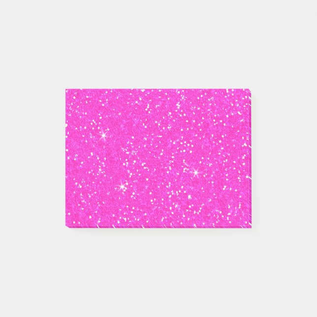 Notas Post-it® Purpurina Shiny Sparkley (Anverso)