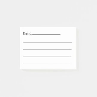 Notas Post-it® Put A Date on It! Post-It Notes