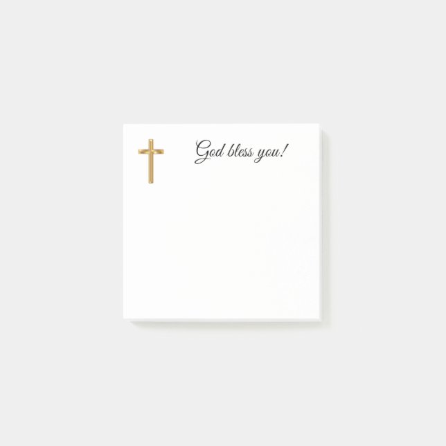 Notas Post-it® ¡Que Dios te bendiga! (Anverso)
