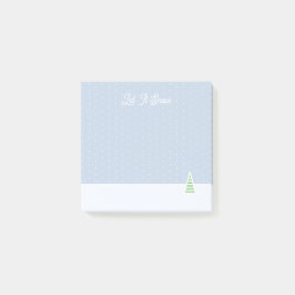 Notas Post-it® Que Nieva Pequeños Puntos De Polka Azul De Hielo D