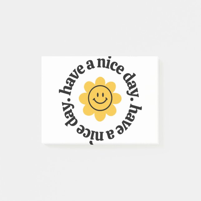 Notas Post-it® Que tengas un buen día (Anverso)