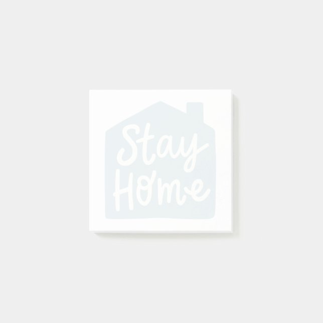 Notas Post-it® Quédate en casa (Anverso)
