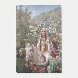 Notas Post-it® Queen Guinevere's Maying (by John Collier)