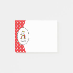 Notas Post-it® Queen Westie Dog West Highland White Terrier