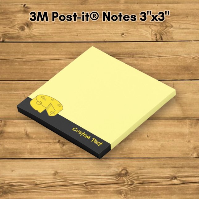 Notas Post-it® Queso Amarillo (Subido por el creador)