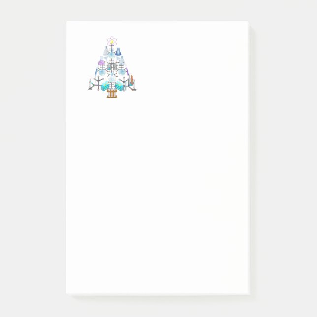 Notas Post-it® Química, Oh Árbol Químico (Anverso)