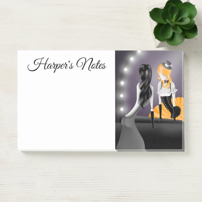 Notas Post-it® Quirky Ballerina y refección bailarina (Oficina)