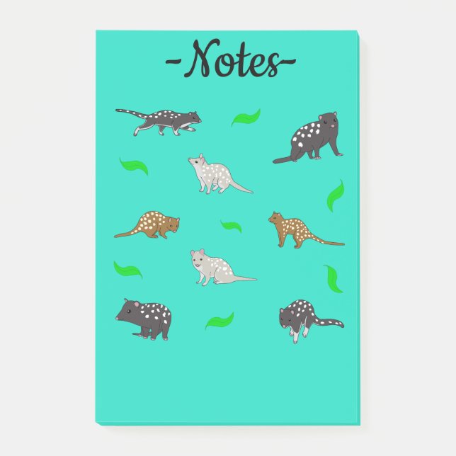 Notas Post-it® Quolls  (Anverso)