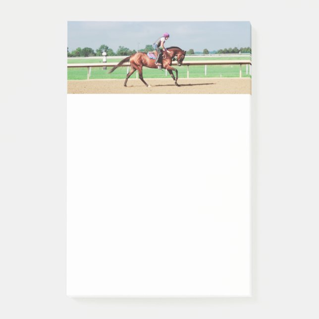 Notas Post-it® Race Horse (Anverso)