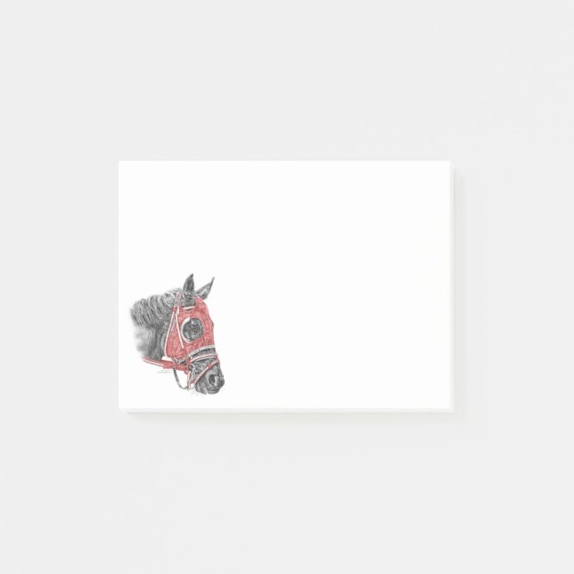 Notas Post-it® Race Horse Portrait Silys (Anverso)