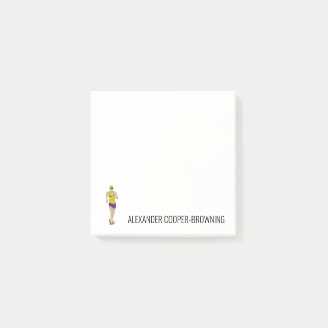 Notas Post-it® Race Walking (Anverso)