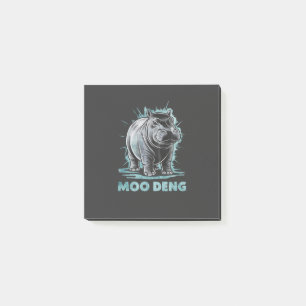 Notas Post-it® Radiant Hippo Moo Deng