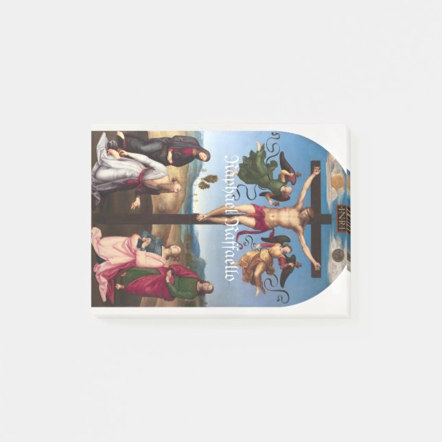 Notas Post-it® Rafael Rafael Raffaello El Mes Crucifixión Jesús (Anverso)