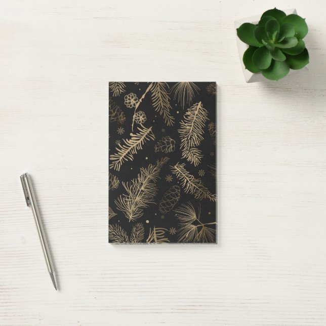 Notas Post-it® Ramas y pino 2 (Oficina)