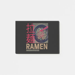 Notas Post-it® Ramen Japonés Noodle Anime Vintage