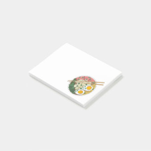 Notas Post-it® Ramen Noodles Bowl Restaurante japonés de comida g