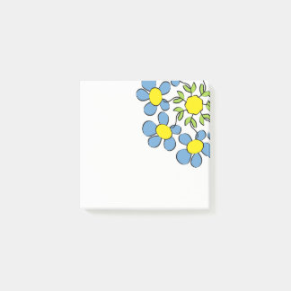 Notas Post-it® Ramo de flores primaverales