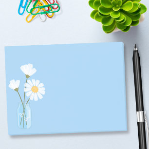 Notas Post-it® Ramo simple de los corazones del tarro de albañil