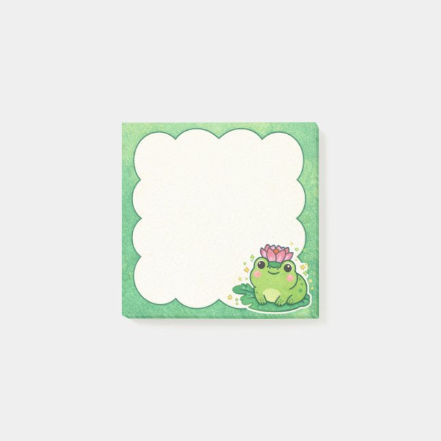 Notas Post-it® Rana (Anverso)