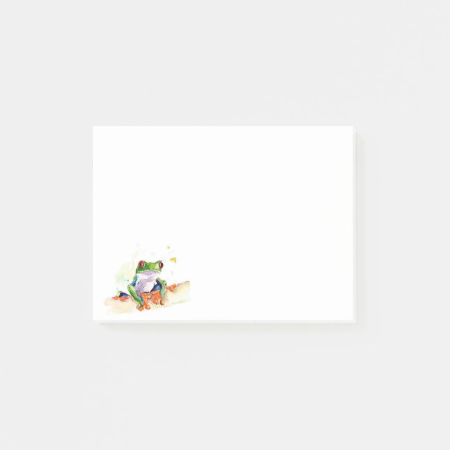 Notas Post-it® Rana arbórea (Anverso)