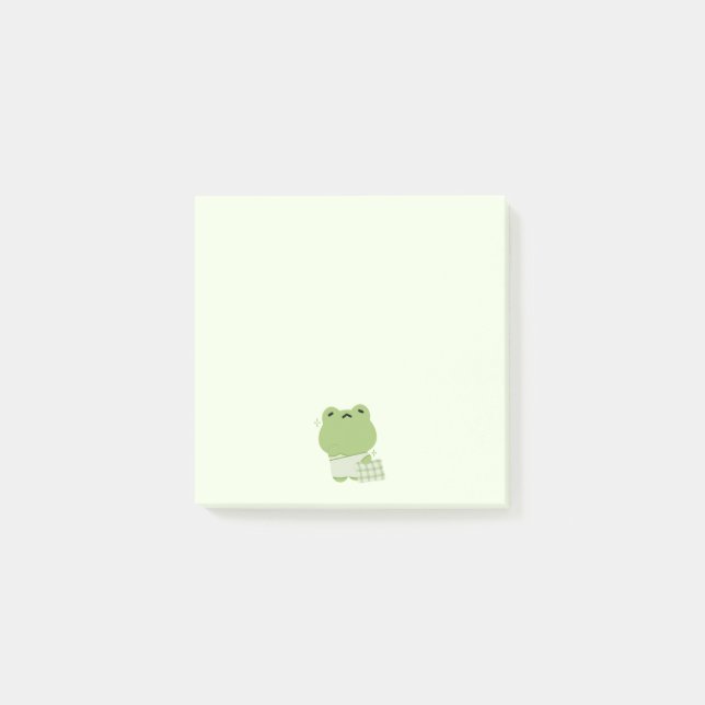 Notas Post-it® Rana Cute (Anverso)