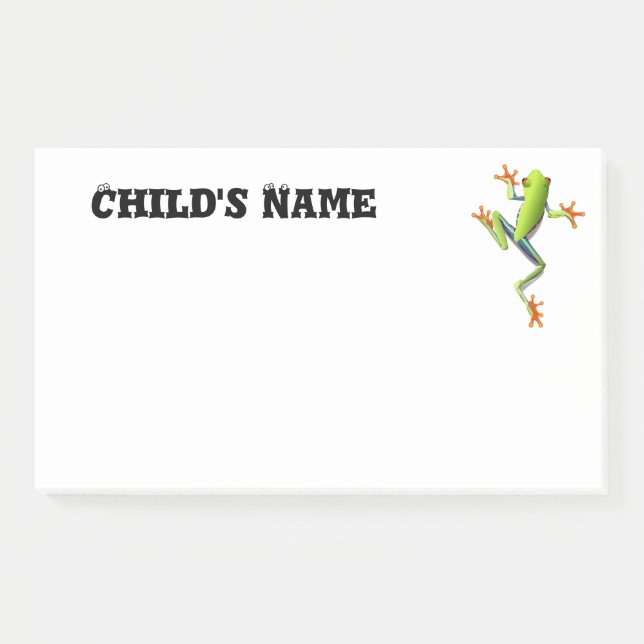 Notas Post-it® Rana De Árbol Cutáneo (Anverso)