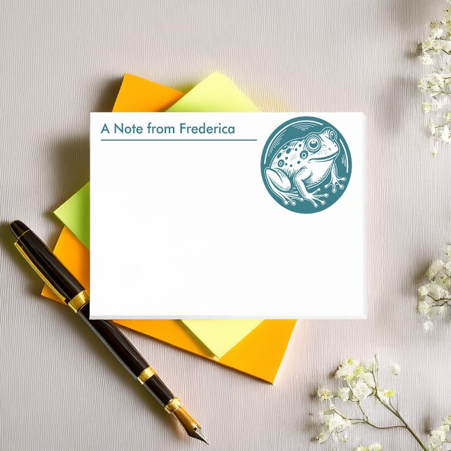 Notas Post-it® Rana dulce para humedales y amantes de la naturale (Subido por el creador)