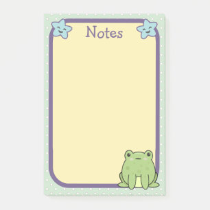 Notas Post-it® Rana Sapo Y Estrellas