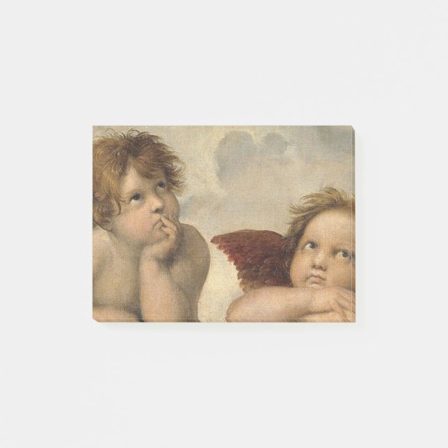 Notas Post-it® Raphael Cherubs Angels (Anverso)