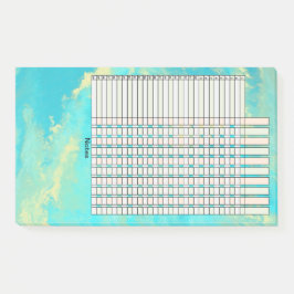 Notas Post-it® ¡Rastreador!