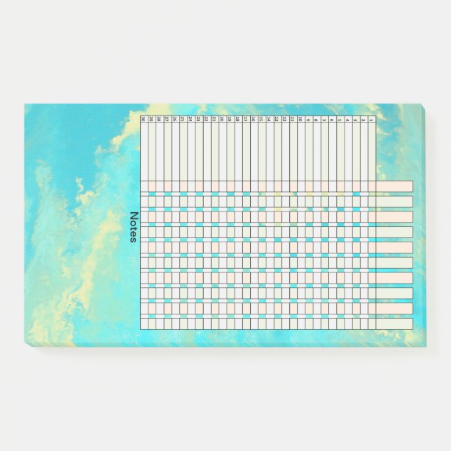 Notas Post-it® ¡Rastreador! (Anverso)