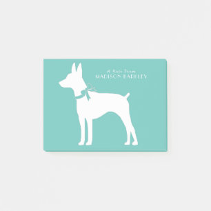 Notas Post-it® Rat Terrier Dog Puppy