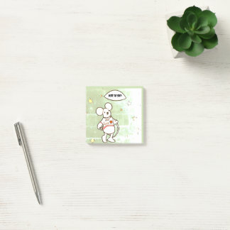 Notas Post-it® ratón olvidadizo