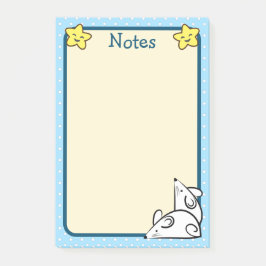 Notas Post-it® Ratones blancos