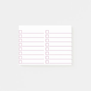 Notas Post-it® Rayas