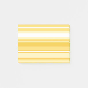 Notas Post-it® Rayas amarillas