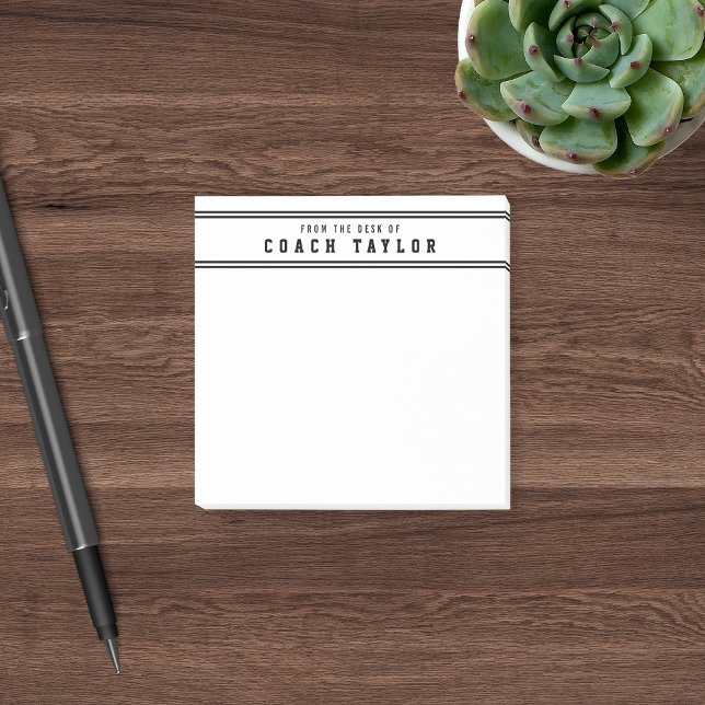 Notas Post-it® Rayas De Estilo Variado Del Escritorio Del Entrena (Subido por el creador)