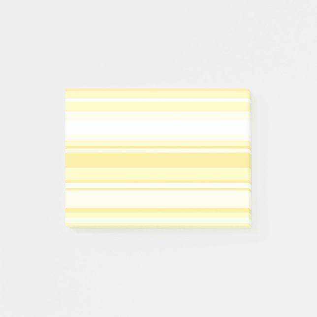 Notas Post-it® Rayas limoneras (Anverso)