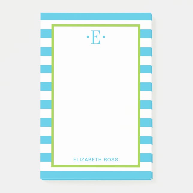 Notas Post-it® Rayas Modernas (Anverso)